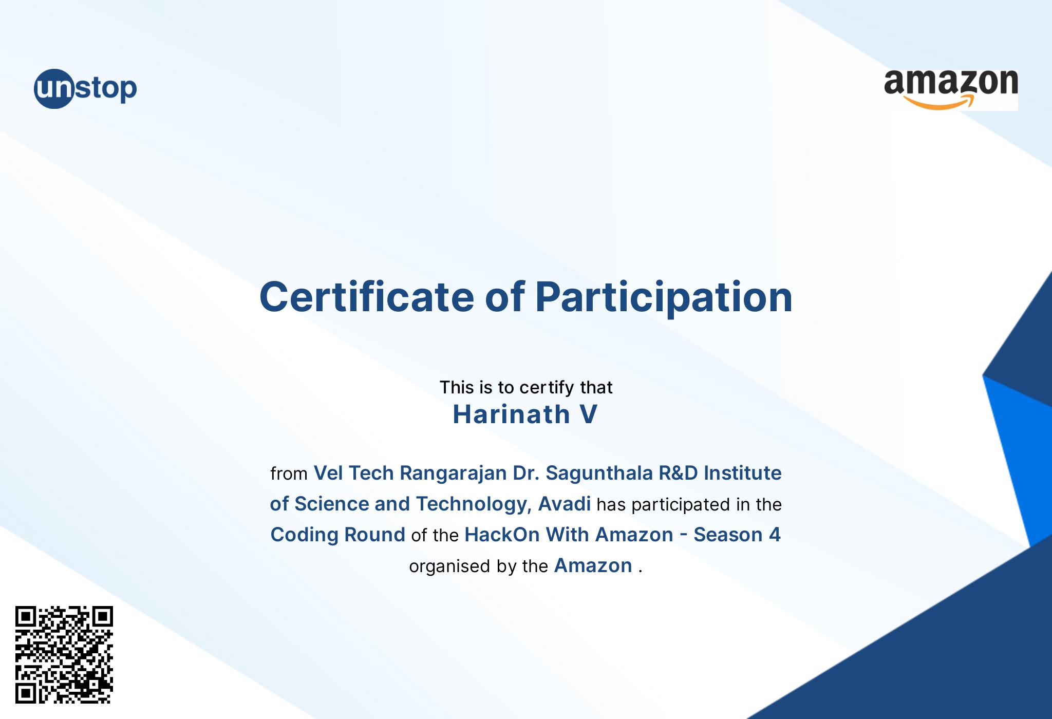 Certificate 1